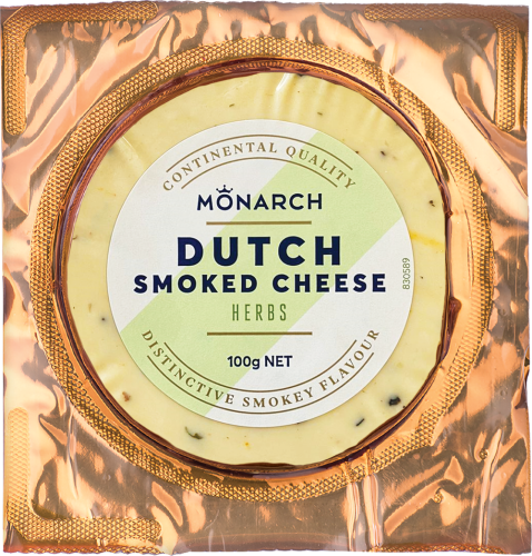 Dutch Smoked Cheese Herbs 100g